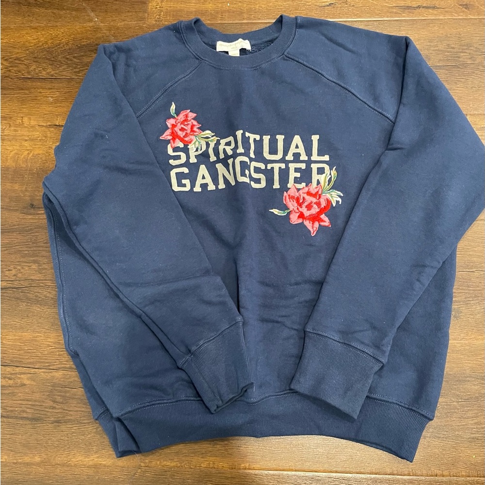 Spiritual Gangster crewneck sweatshirt. Size Large